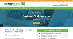 Desktop Screenshot of businessgoddess.com